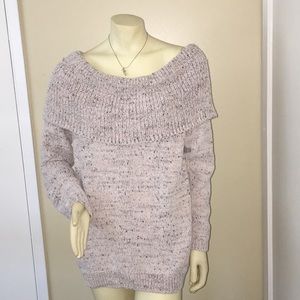 LC Lauren Conrad Off Shoulder Sweater NWT
